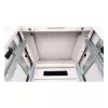 ROLINE 19-Inch Network Cabinet Pro 47 HE, 600x600 WxD Glass Door Grey