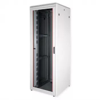 ROLINE 19-Inch Network Cabinet Pro 47U, 800x800mm Glass Door Grey