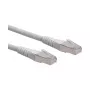 Kabel krosowy Roline Cat.6 SFTP, RJ-45 męski do RJ-45 męski, 1 m, szary 21.15.0831