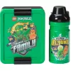 Room Copenhagen LEGO Lunch Box Set Ninjago Green Black 2-Piece