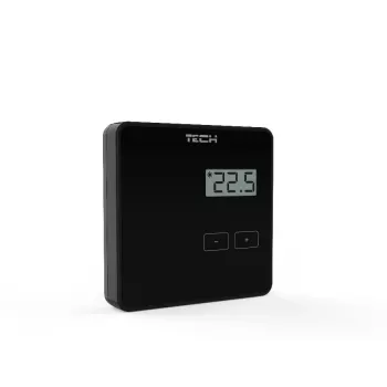 ROOM COPENHAGEN Bezprzewodowy Regulator Pokojowy Czarny R-8B Tech Drivers