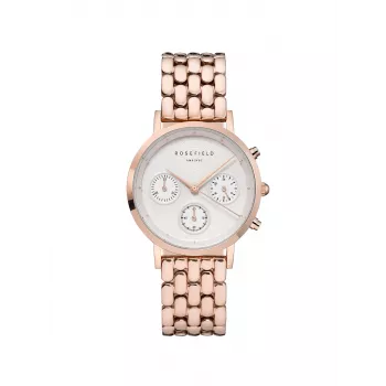 ROSEFIELD NWG-N91 Zegarek damski 33mm Różowe złoto Stal nierdzewna