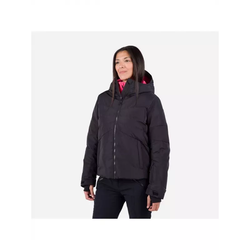 ROSSIGNOL W Wispile Puffy Jkt Black Jacket