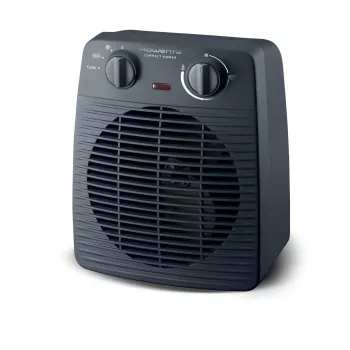 Ogrzewacz ceramiczny Rowenta SO2211 2000W z regulowanym termostatem, czarno-szary