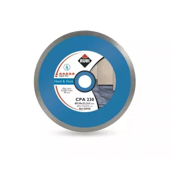 Tarcza diamentowa RUBI CPA do twardych materiałów 250 x 25,4 mm SuperPro