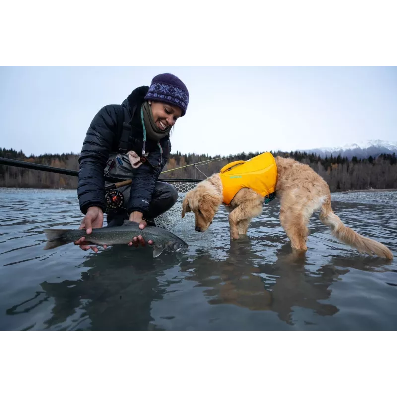 Ruffwear Float Coat Kamizelka ratunkowa dla psa - Wave Orange, rozmiar Small