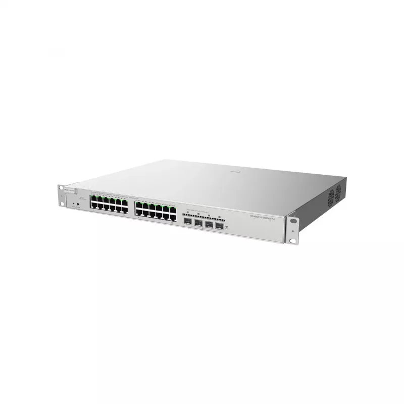 Ruijie Networks RG-NBS5200-24GT4XS-P 24-portowy przełącznik Gigabit Layer 3 zarządzalny PoE+ z 4 portami 10G SFP+