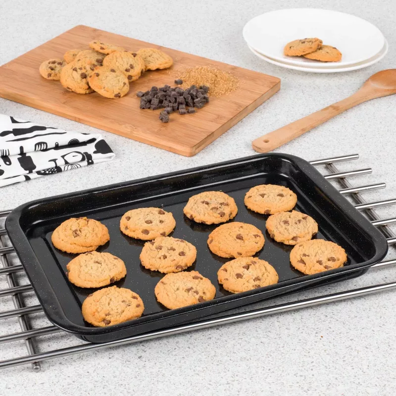 Russell Hobbs CW114712EU 36cm Blacha do pieczenia - stal węglowa, nieprzywierająca, prostokątna, czarna