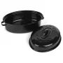 Russell Hobbs CW114911EU Blacha do pieczenia z emalii witryfikowanej 36 cm z samonawilżającą pokrywką, czarna