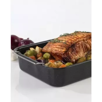 Russell Hobbs CW91612EU7 34cm Enamel Roaster & Rack