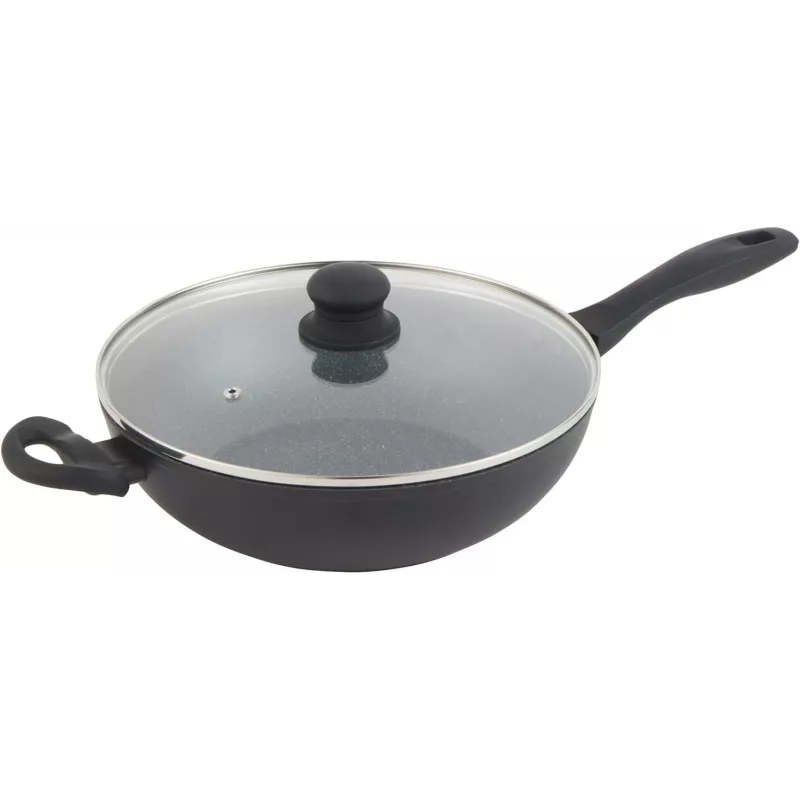 Russell Hobbs RH028121EU7 Metallic Marble Wok 28cm