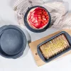 Russell Hobbs RH03419 Nightfall Stone 18 cm Forma do Pieczenia z Odpinanym Dnem i Uszczelnieniem
