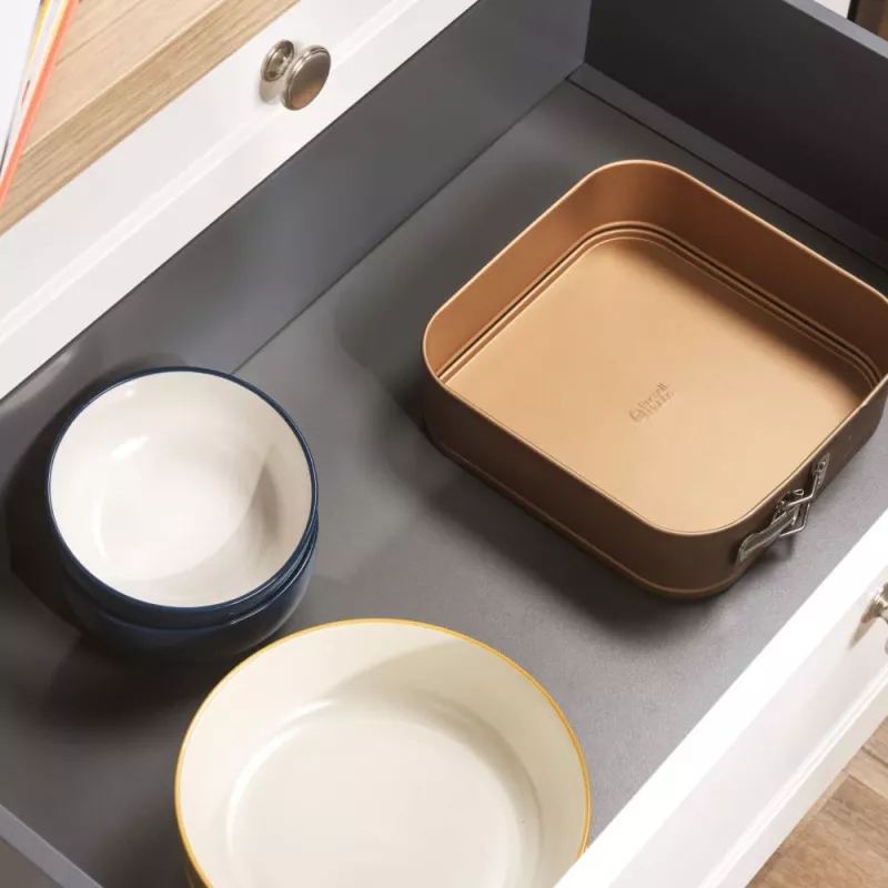 Russell Hobbs RH03792G Opulence Kwadratowa Forma do Pieczenia z Obręczą 23 cm Grafitowy
