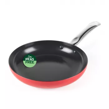 Russell Hobbs RH03804 Riviera 24cm Patelnia - Kute aluminium, Ceramiczna wzmocniona powłoka nieprzywierająca, Kompatybilna z indukcją