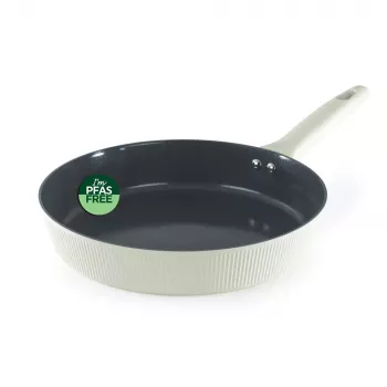 Russell Hobbs RH03862C Cote 28 cm Fry Pan, Cream