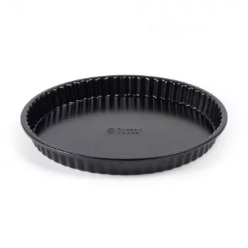 Russell Hobbs RH03899 Everyday Tart Tin 25 cm Non-Stick Carbon Steel Loose Base Grey