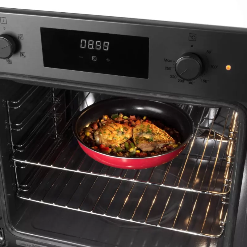 Russell Hobbs RH03995 Riviera 4-częściowy zestaw patelni Smart Clip