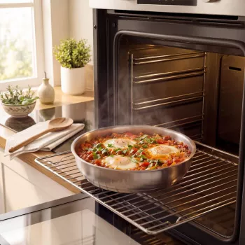 Russell Hobbs RH04033 Zestaw 4 patelni ze stali nierdzewnej Smart Clip