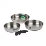 Russell Hobbs RH04033 Zestaw 4 patelni ze stali nierdzewnej Smart Clip