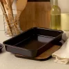 Russell Hobbs Romano 36cm Rectangular Roaster - Carbon Steel, Non-Stick, Charcoal Grey