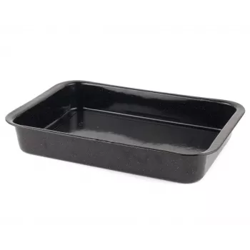 Russell Hobbs Romano 36cm Rectangular Roaster - Carbon Steel, Non-Stick, Charcoal Grey