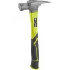 Młotek ciesielski RYOBI RH16FSS (Zielony/Szary, Magnetyczny uchwyt na gwoździe)