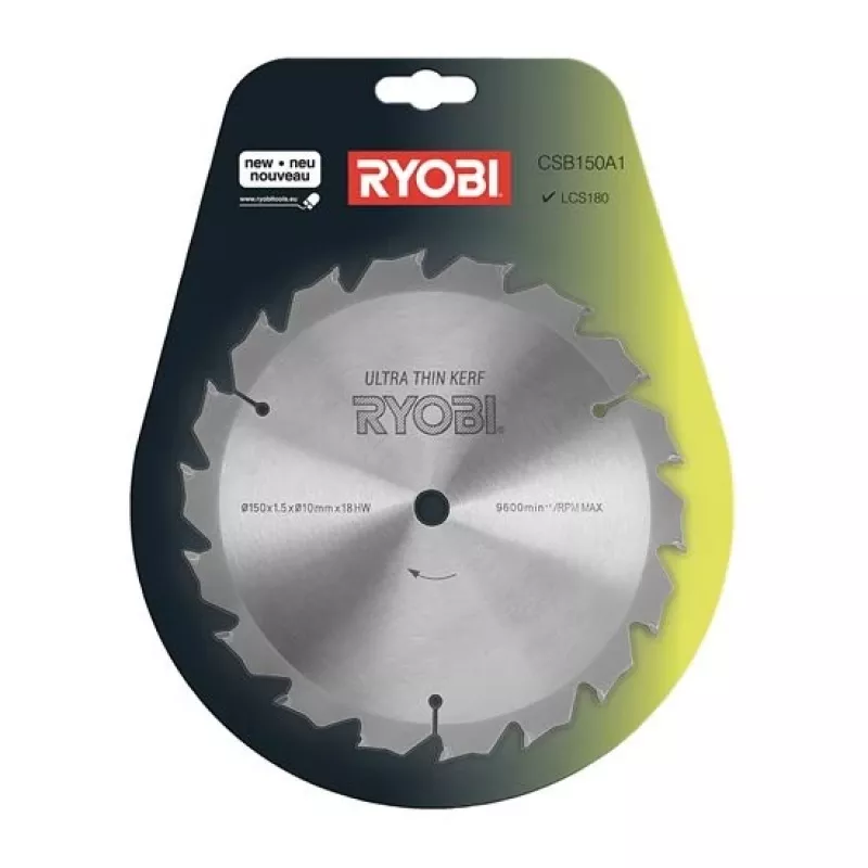 Ryobi CSB150A1 Tarcza do piły tarczowej 150 mm TCT 18T
