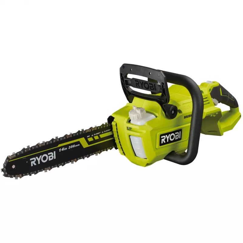 RYOBI MAX POWER Akumulatorowa Piła Łańcuchowa RY36CSX35A-0, 36V (Zielony/Czarny, samo narzędzie)