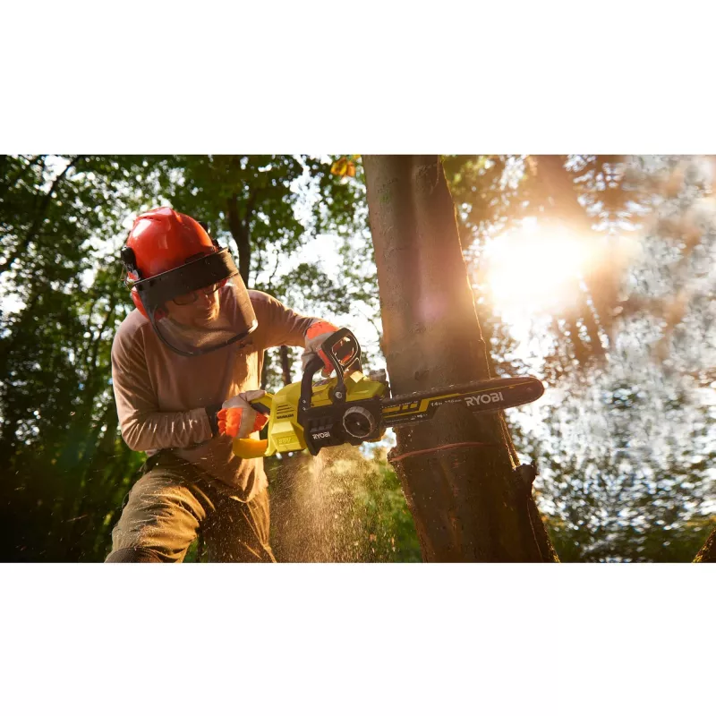 RYOBI MAX POWER Akumulatorowa Piła Łańcuchowa RY36CSX35A-0, 36V (Zielony/Czarny, samo narzędzie)