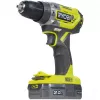 RYOBI ONE+ 18V akumulatorowa wiertarka udarowa R18PD5-220S, 2x 2.0Ah akumulatory Li-Ion