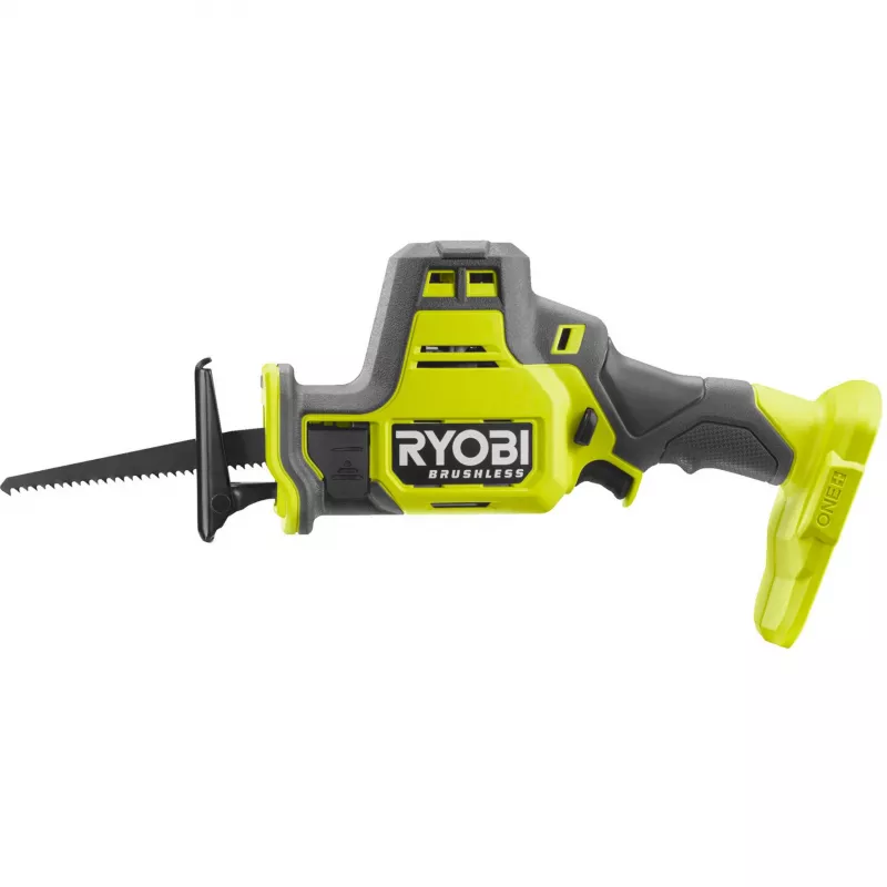 RYOBI ONE+ Bezszczotkowa Piła Szablasta RRS18CBL-0, 18V (Zielony/Czarny, Samo Narzędzie)
