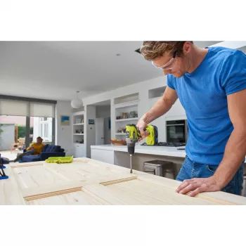 RYOBI ONE+ Akumulatorowa Wiertarko-wkrętarka udarowa R18PD5-220S, 18V (Zielony/Czarny, 2x 2.0Ah akumulatory Li-Ion)