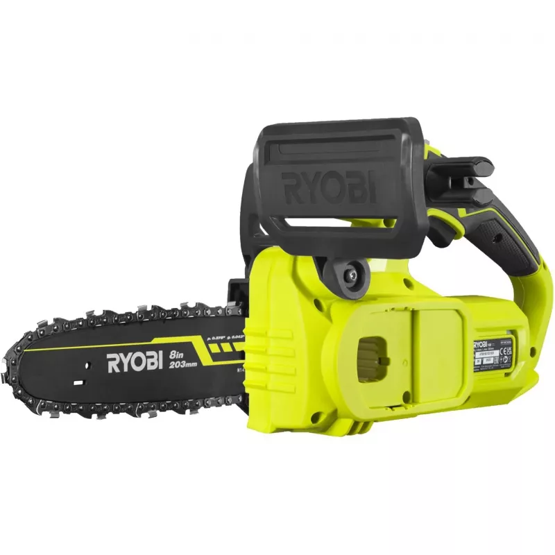 Ryobi ONE+ RY18CS20A-0 18V Akumulatorowa Piła Łańcuchowa 20cm Długość Prowadnicy (Samo Narzędzie)