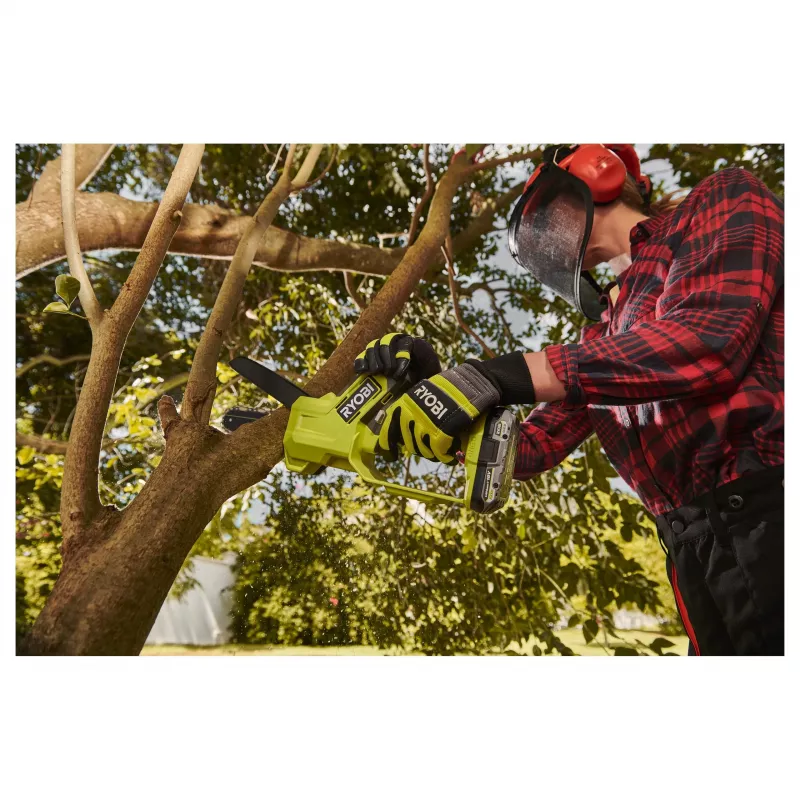 Ryobi ONE+ RY18PS15A 18V Cordless Pole Saw 15cm (150mm) Bar – Bare Tool