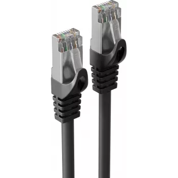 S CONN MAXIMUM CONNECTIVITY Industrial PUR Cat.7 S/FTP RJ45 kabel krosowy, czarny, 2,0m 08-39035