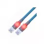 Sacon 442604,500 kabel sieciowy Cat6 S/FTP, 5 m, niebieski