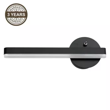 Safi 6W 4000K Lampa ścienna LED czarna