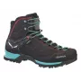 Salewa MTN Trainer Mid GTX Damskie Dorosłe Czarny, Niebieski
