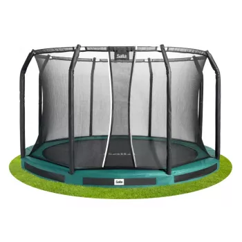 SALTA Premium Ground Combo Trampolina 427 cm Zielona