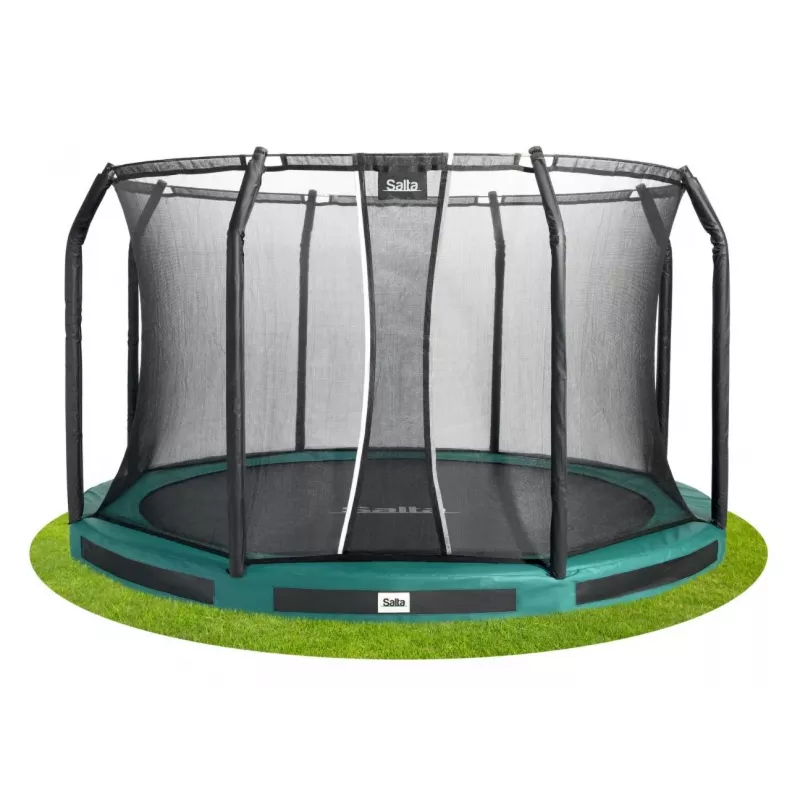 SALTA Premium Ground Combo Trampolina 427 cm Zielona