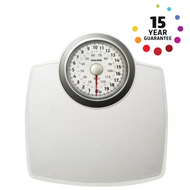 Salter 144 WHSVDRFEU16 Classic Mechanical Scale, White