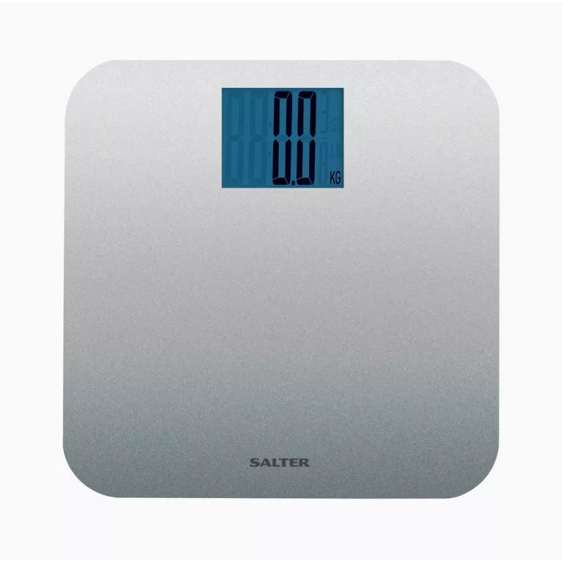 Salter 9075 SCFEU12 Max Elektroniczna Cyfrowa Waga Łazienkowa, Srebrny
