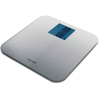 Salter 9075 SCFEU12 Max Elektroniczna Cyfrowa Waga Łazienkowa, Srebrny