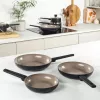Salter BW12872EU7 Ceramic 28 cm Fry Pan - Megastone Collection, Induction Compatible, Non-Stick, Dishwasher Safe