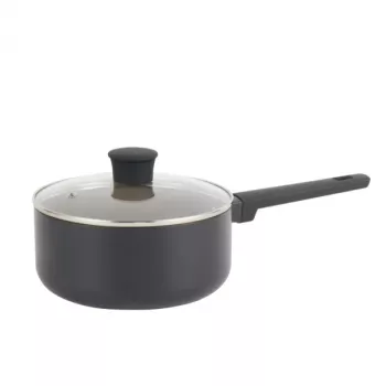 Salter BW12877AS Cosmos Ceramiczna Patelnia 16cm, Czarny Exterior, Kremowy Interior, Kompatybilna z Indukcją