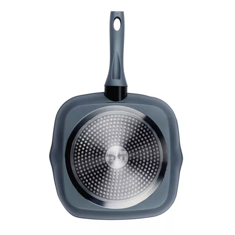 Salter BW13594DU Megastone Excellence 28cm Patelnia Grill, Szary