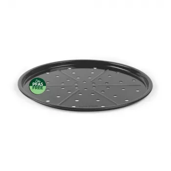 Salter BW14483 Brilliance Pizza Pan 32 cm Carbon Steel Non-Stick Grey