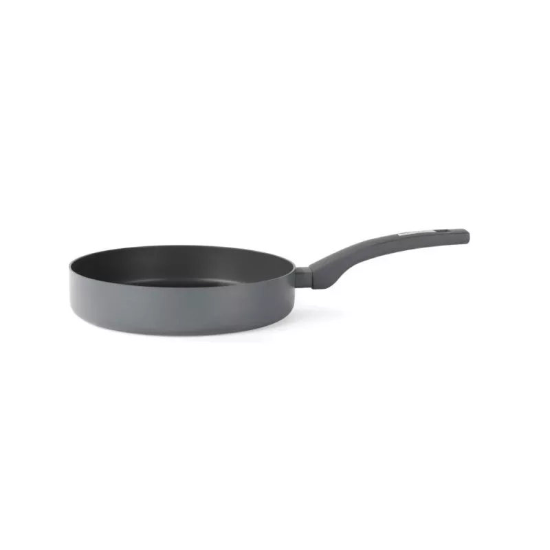 Patelnia Salter BW14714 Alto 24 cm - kute aluminium, powłoka nieprzywierająca bez PFOA, kompatybilna z indukcją, kolor grafitowy