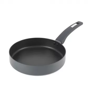 Patelnia Salter BW14714 Alto 24 cm - kute aluminium, powłoka nieprzywierająca bez PFOA, kompatybilna z indukcją, kolor grafitowy