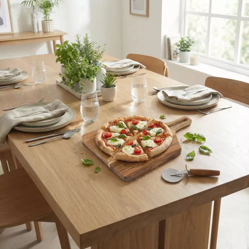 Salter BW14825 Toronto 12 inch Pizza Board & Cutter Set